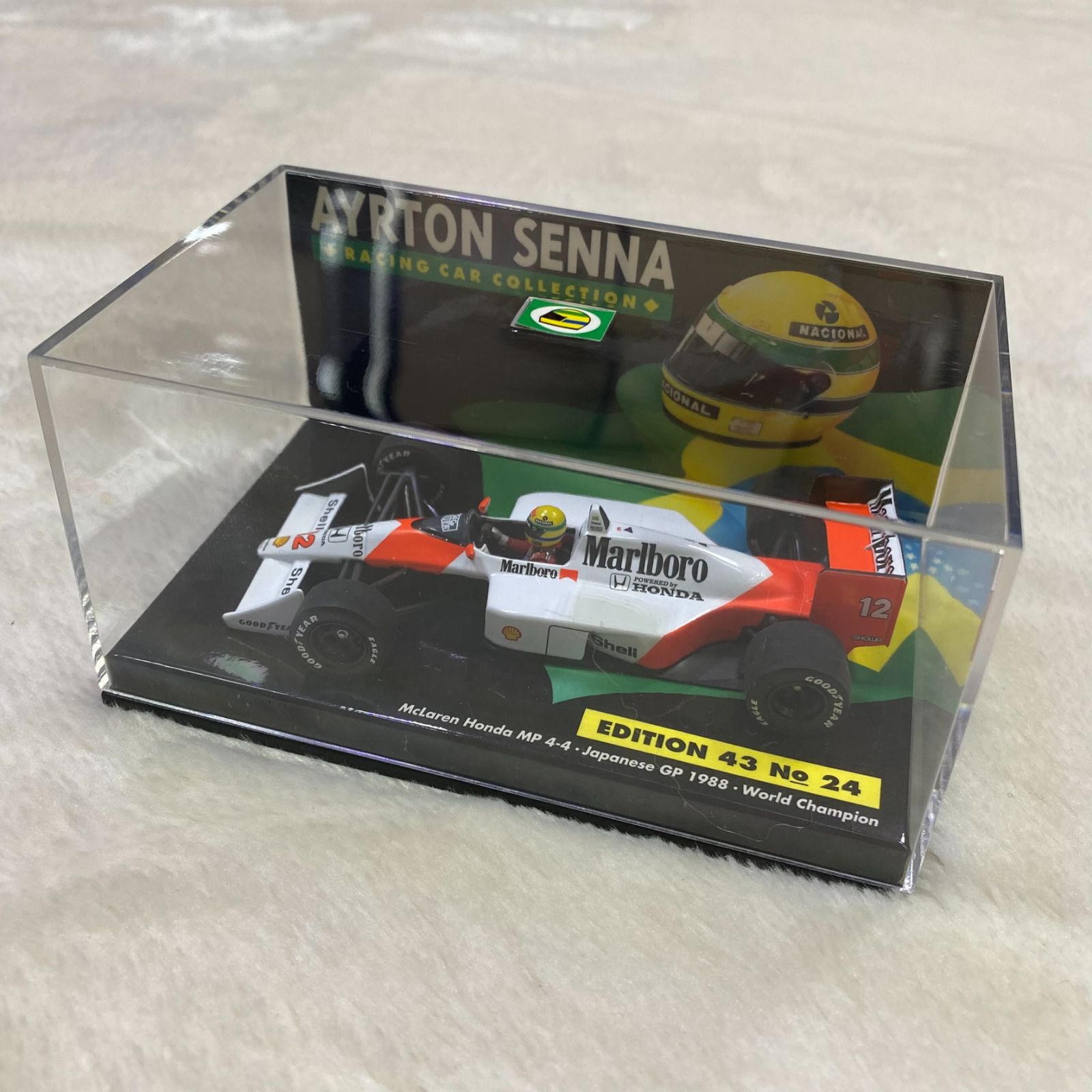 ミニチャンプス製 1/43 No24 マクラーレン MP4-4・Japanesa GP