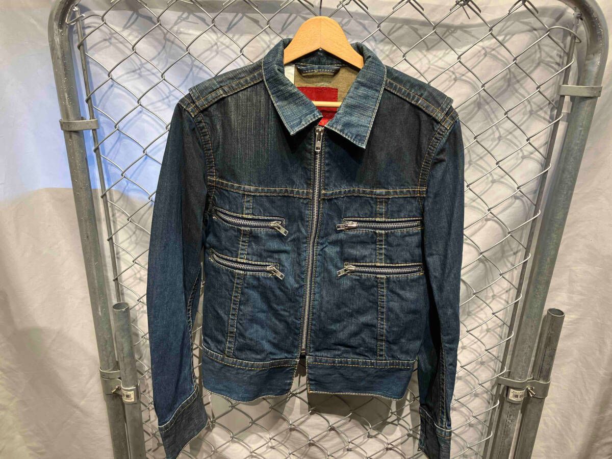 LEVI’S RED 2002AW ZIP JACKET デニムジャン インディゴ S リーバイスレッド