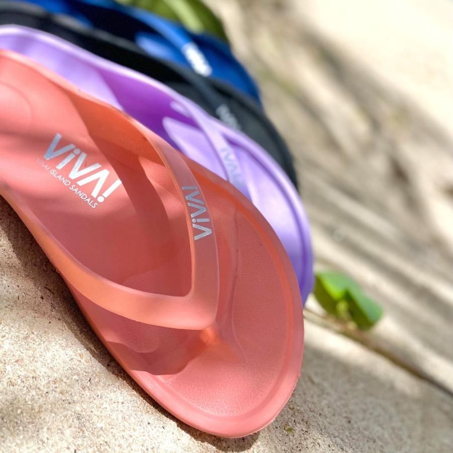 VIVAビバ ビーチサンダル ラベンダーmade in Japan 24cm（VIVA! ISLAND 