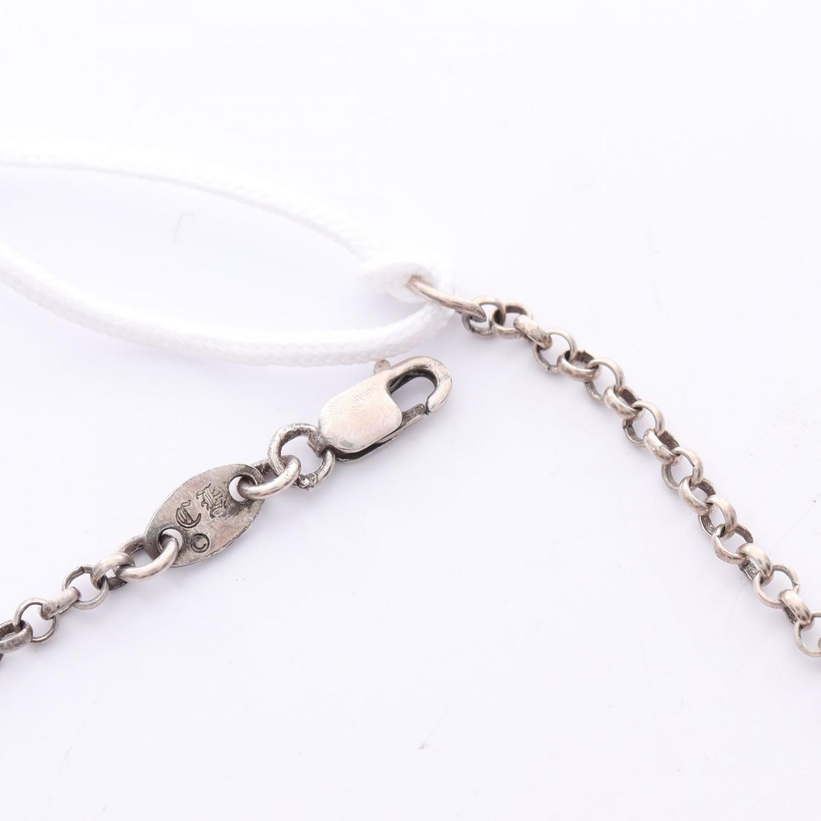 Chrome Hearts シルバー　ロール　チェーン　ネックレス　20inch Chrome Hearts - クロムハーツ CHROME HEARTS ロールチェーン 20