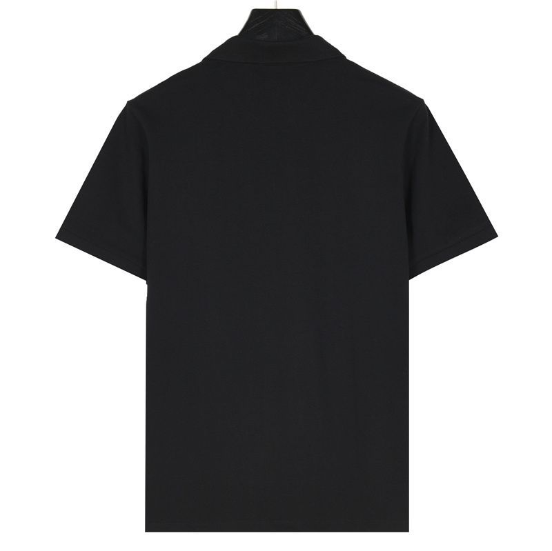 美品 PRADA 黒 ポロシャツ ポケット付き XXL - メルカリ