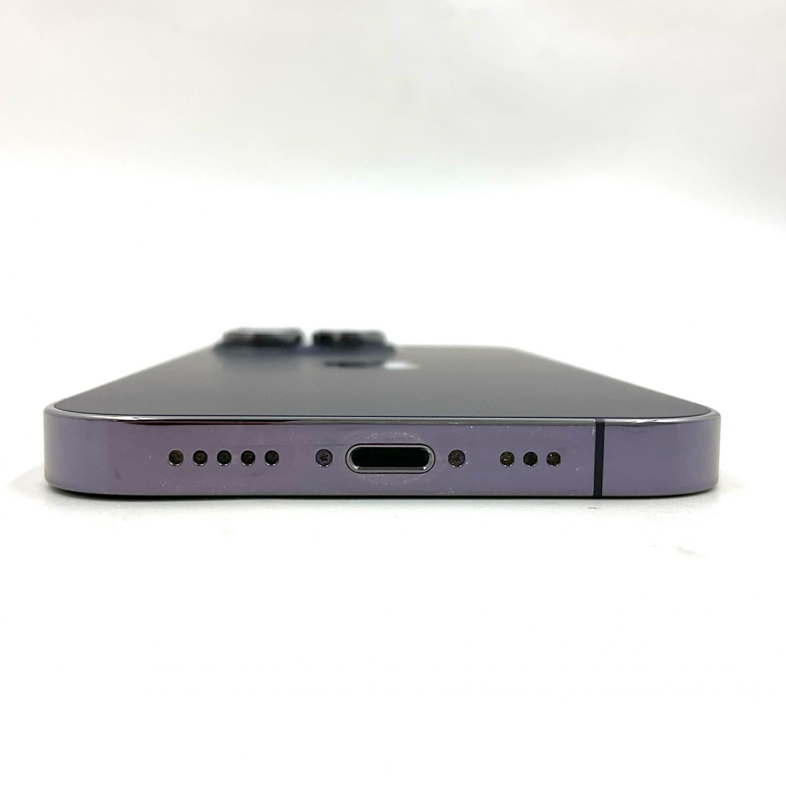 iPhone 14 Pro 128GB ディープパープル docomo 動作確認済 87