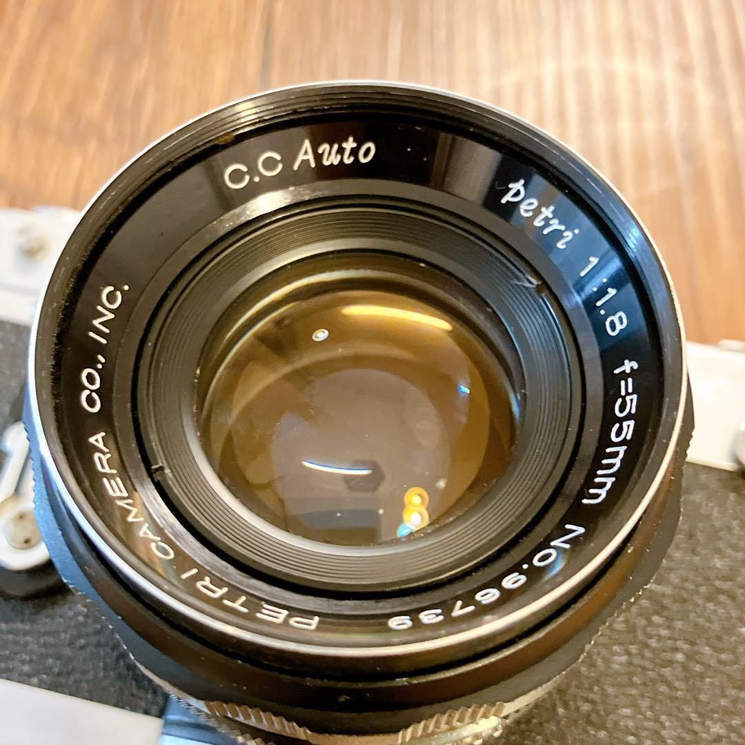 【可動品】フィルムカメラ PETRI Ⅵ 55mm f1.8 可動品】フィルムカメラ PETRI Ⅵ 55mm f1.8
