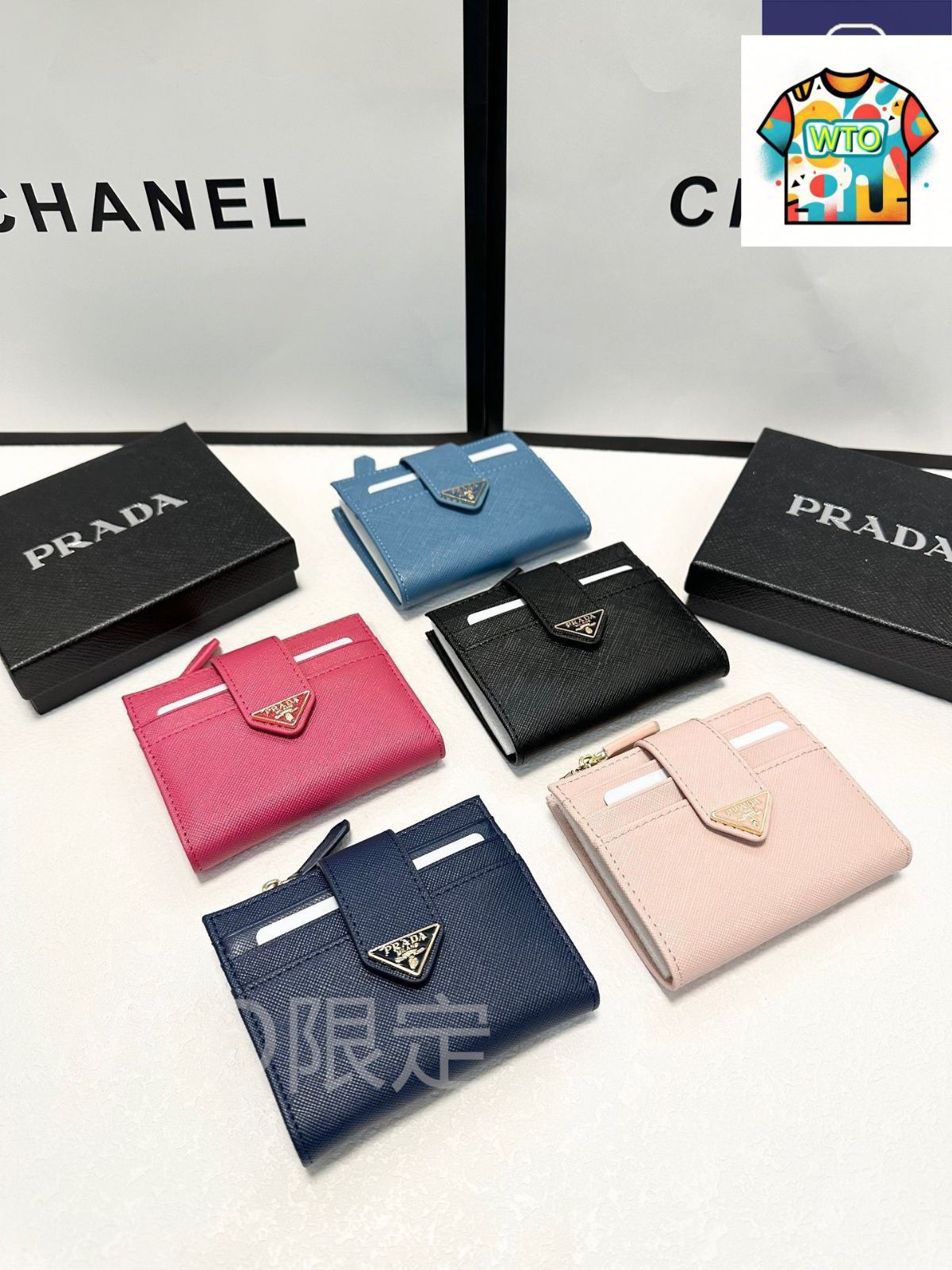 今日 Prada プラダ レザーカードケース カードと財布の両用設計で高い実用性を備える-WTO輸入2