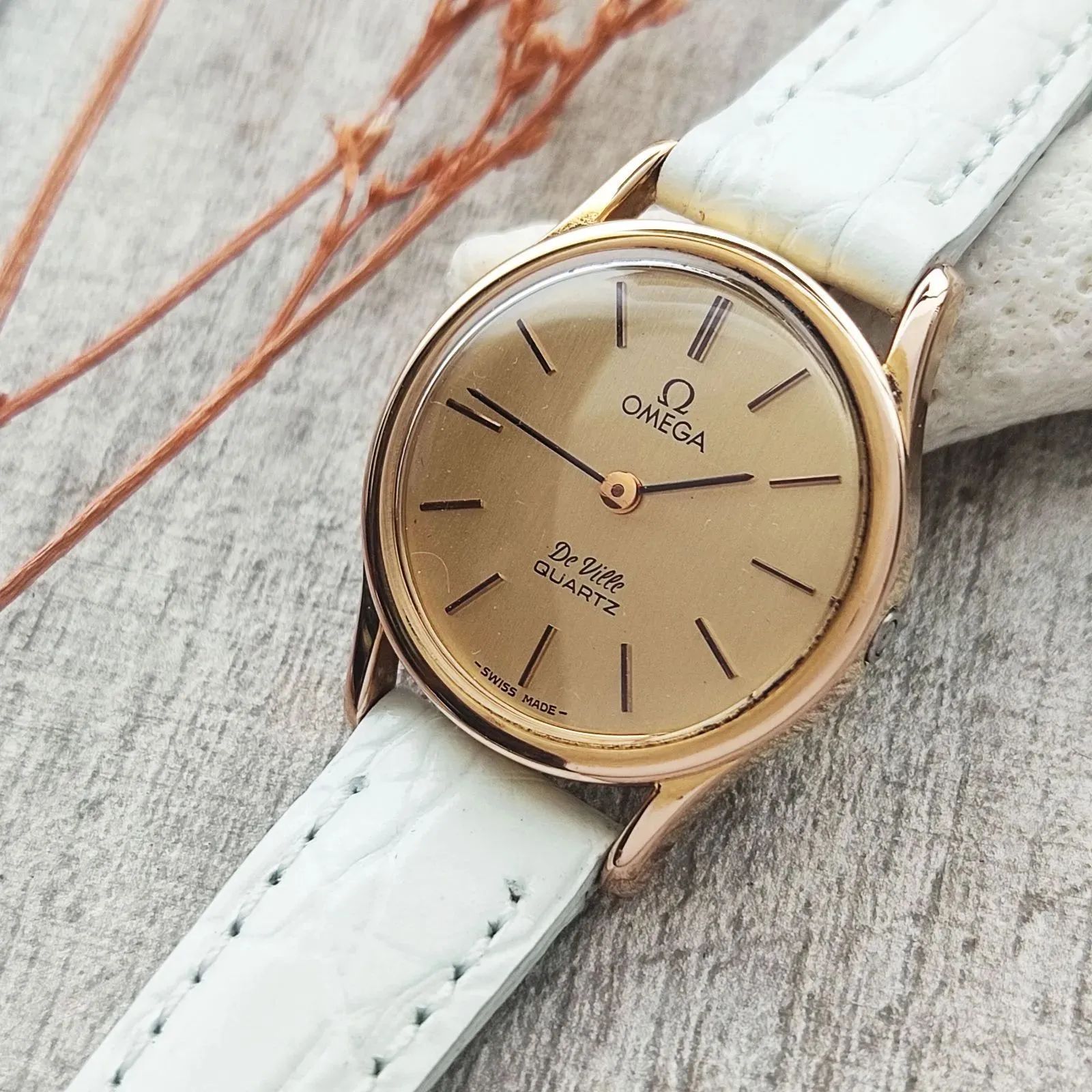 保証付 OMEGA オメガ デヴィル 1980年製 レディース 腕時計 - メルカリ