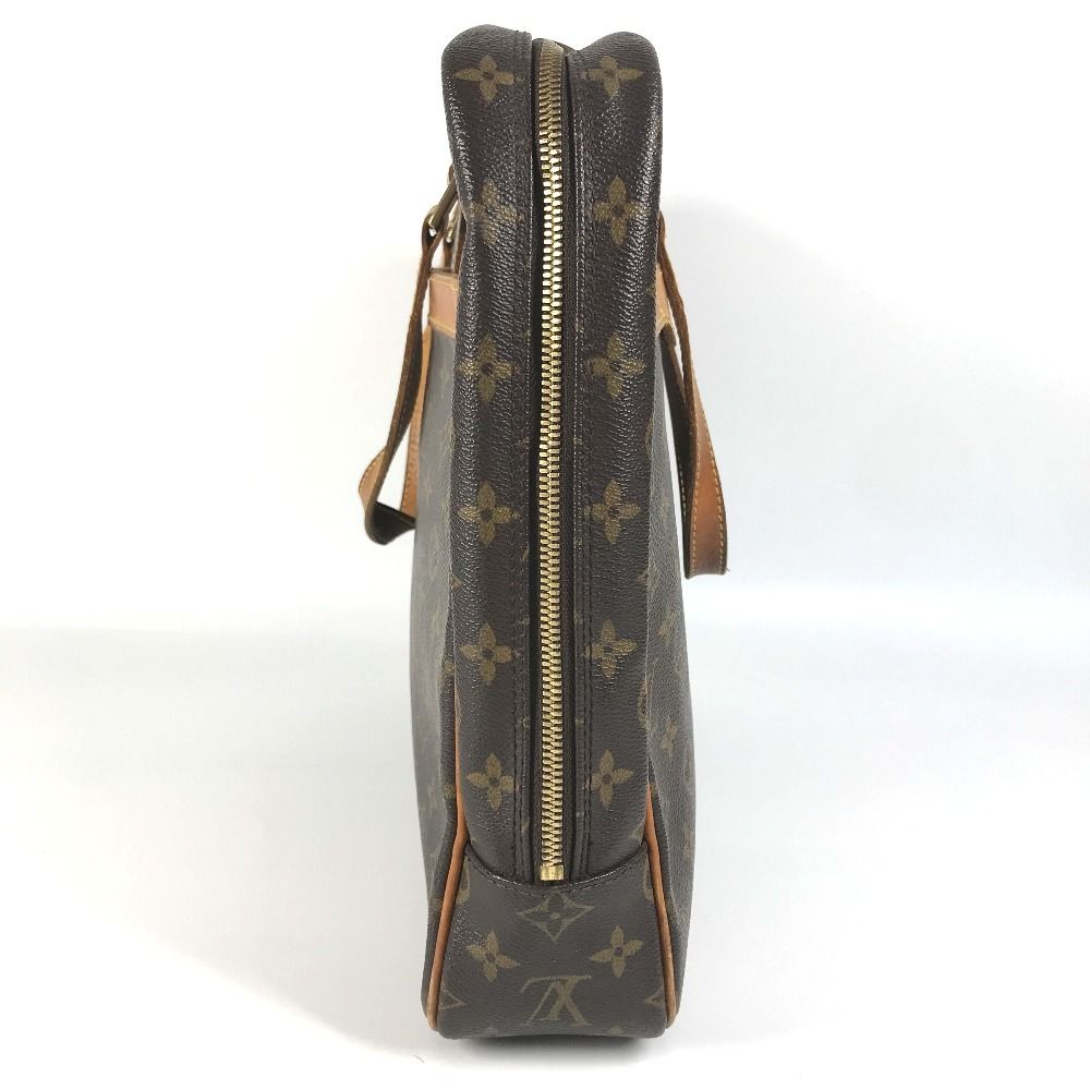 Louis Vuitton ダークブラウン ビジネスバッグ ルイヴィトンポルトドキュマン ヴォワヤージュ 14145 ブラウン