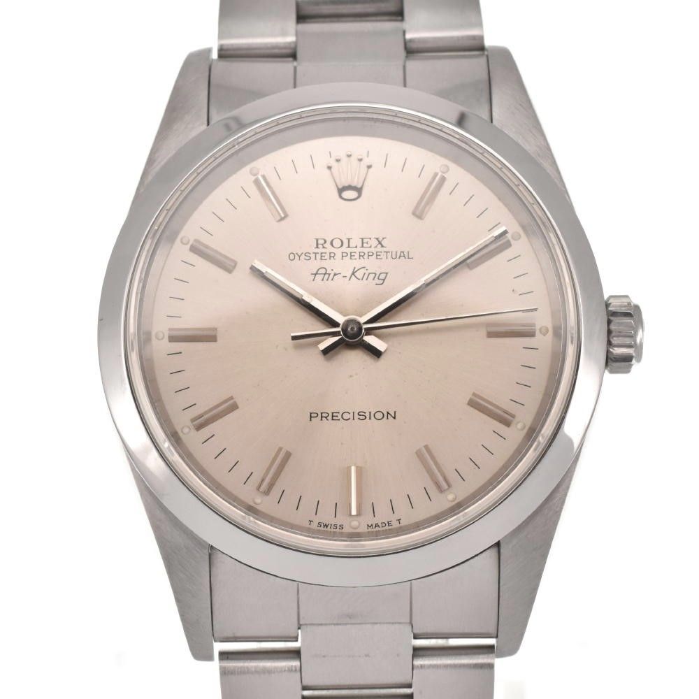ロレックス ROLEX Ref.14000 エアキング 自動巻き メンズ ロレックス ROLEX ”エアキング Ref.14000 グレー文字盤” オール
