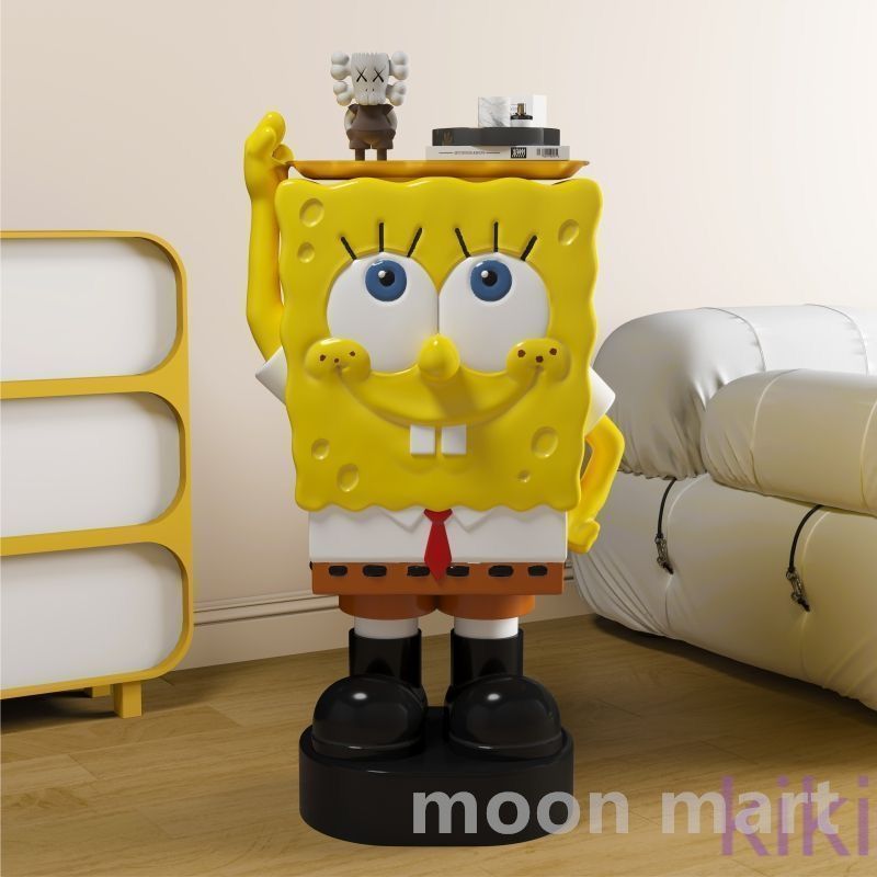 新品未使用スポンジ・ボブ 特大フィギュア 新品】 スポンジボブ