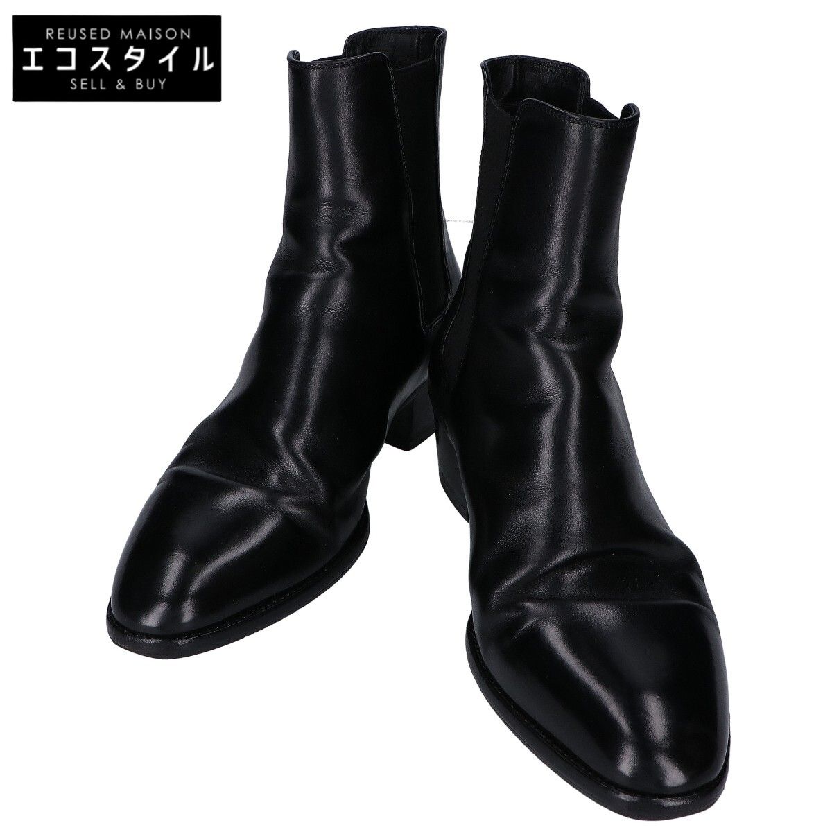 SAINT LAURENT PARIS サンローランパリ 634194 サイドゴアブーツ 39