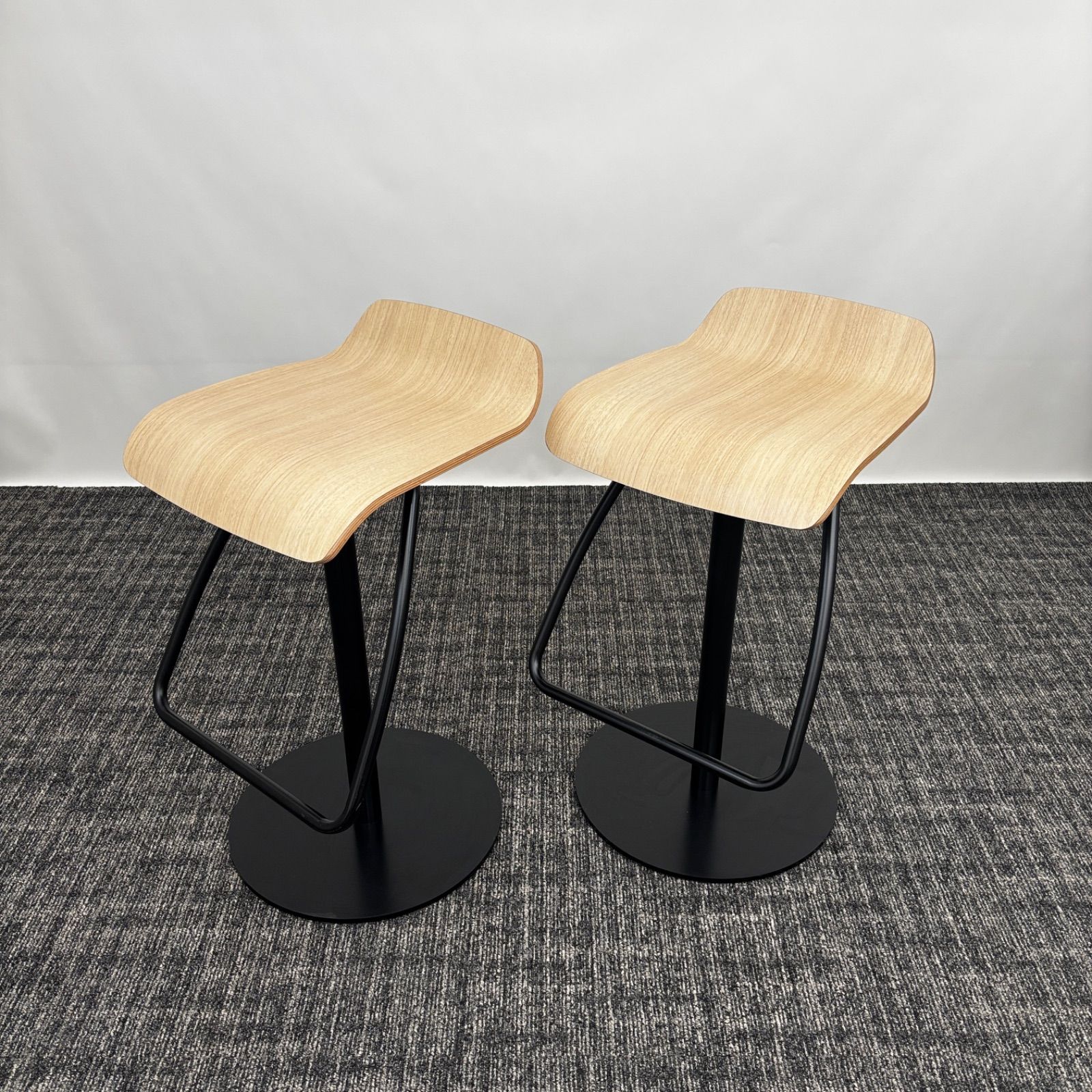 楽天市場】オカムラ メルチェ カウンター チェア ハイチェア 木製 昇降