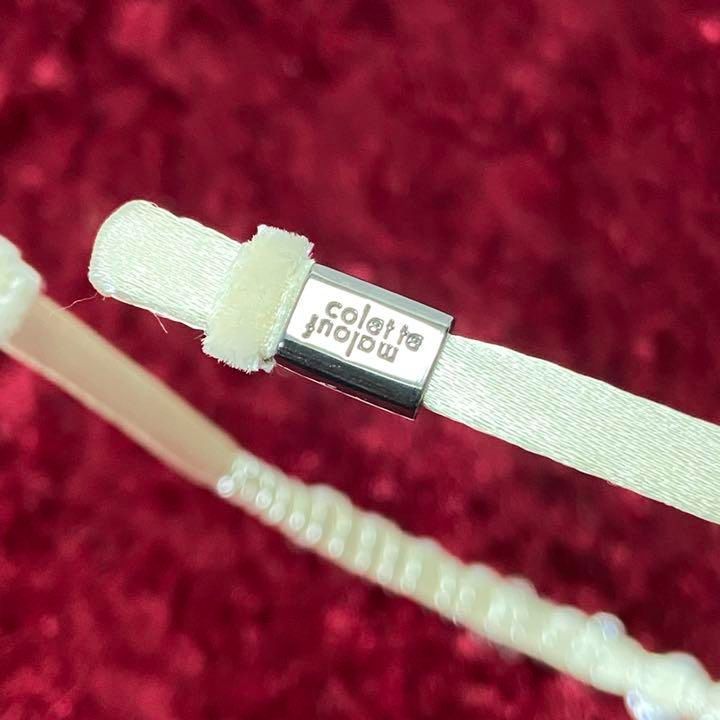 美品 colette malouf コレットマルーフ パール カチューシャ
