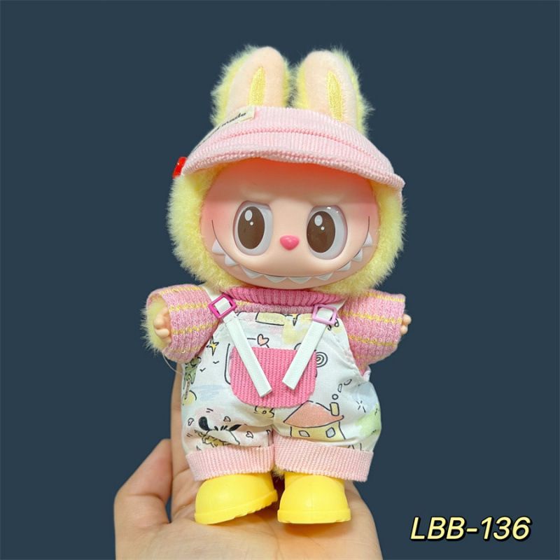 ラブブ 着せ替え可能フィギュア 17cm 着せ替え用衣装セット