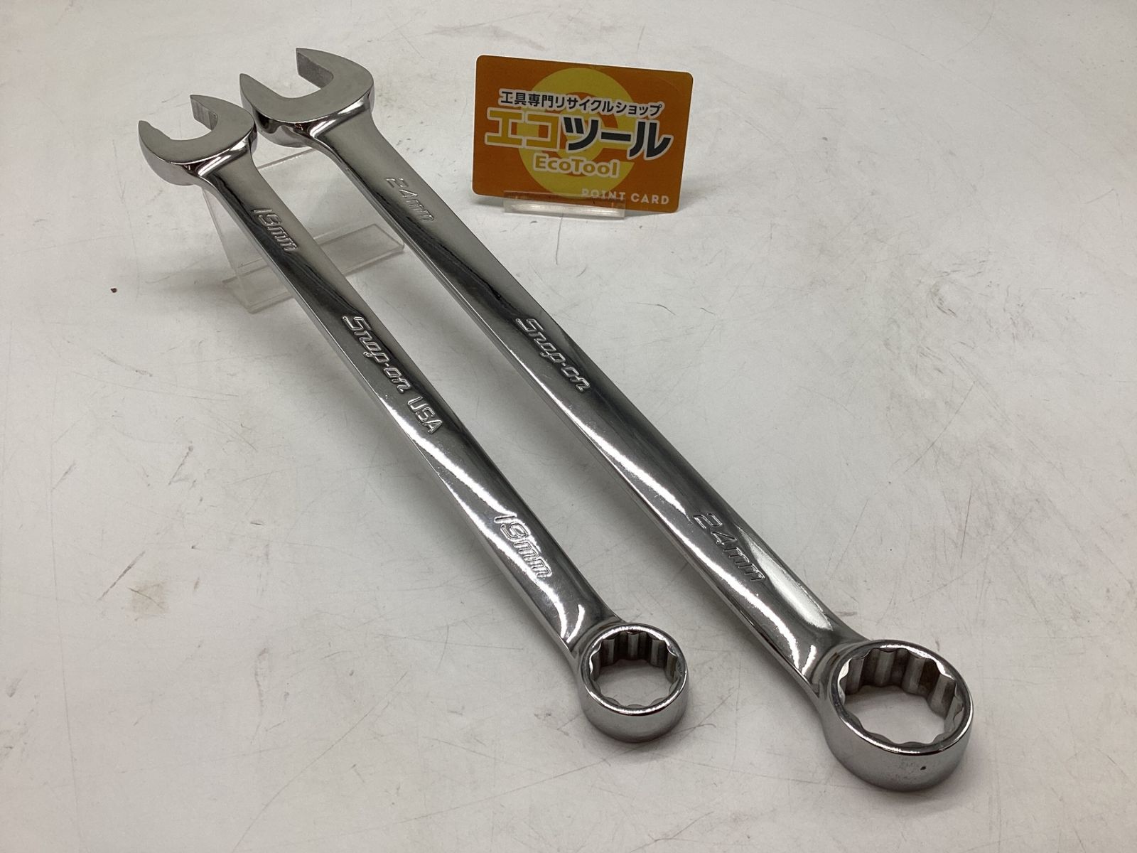 品 Snap-on|スナップオン コンビネーションレンチ SOEXM19 OEXM240B 2本セット ITF382LXPNSG エコツール豊田インター店 M02
