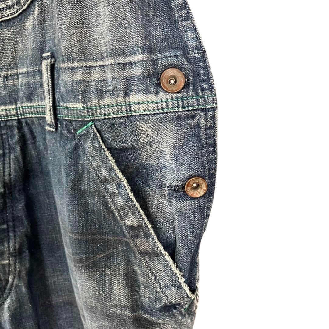 chimala デニム サロペット オーバーオール M ブルー／青 チマラ