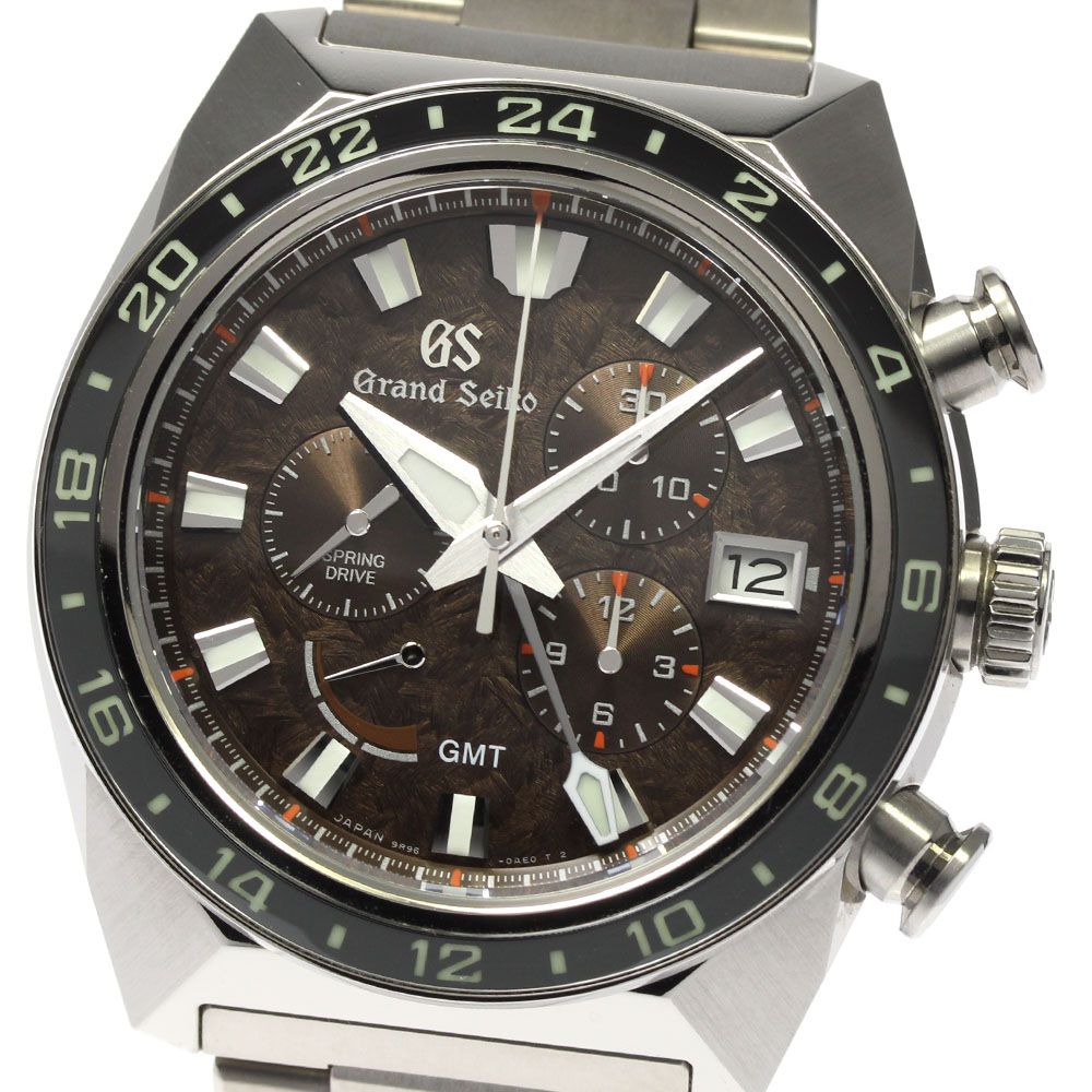 セイコー SEIKO SBGC231/9R96-0AG0 グランドセイコー スポーツコレクション スプリングドライブ20周年記念モデル スプリングドライブ メンズ美品箱・保証書付き_806463