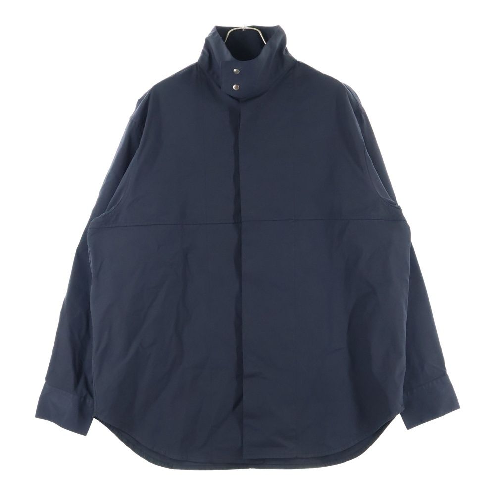 JIL SANDER ジルサンダー 20SS スタンドカラー ハイネック ジャケット ブラック JSMQ741326