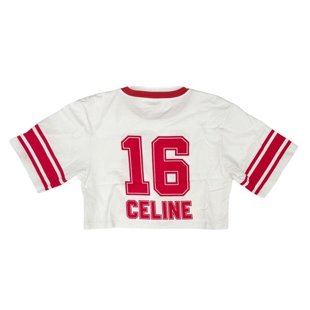 CELINE セリーヌ クロップドTシャツ 2X09D671Q サイズXS - メルカリ
