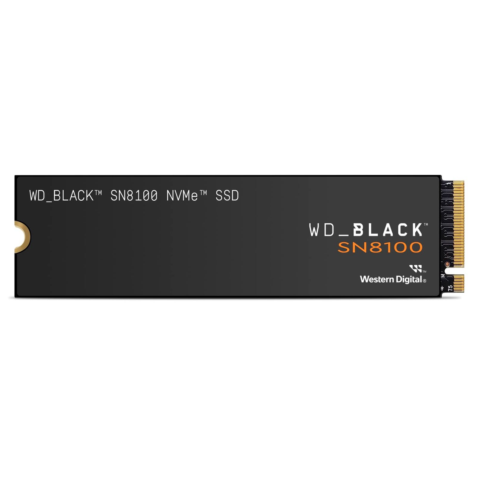 WD_BLACK 1TB SN8100 NVMe 内蔵ゲーミングSSD ソリッドステートドライブ - Gen 5 PCIe 5.0x4 M.2 2280 最大14 900MB|秒 - WDS100T1X0M ブラック 1TB