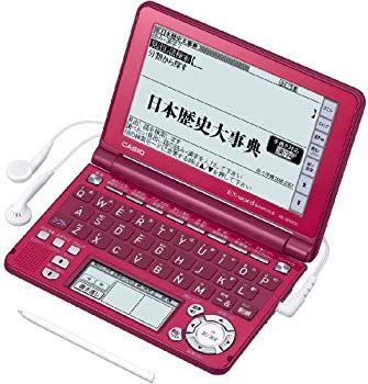 【中古】CASIO Ex-word 電子辞書 XD-GF6550RD レッド 音声対応 130コンテンツ収録 多辞書総合モデル クイックパレット付き5.7型(横117.0×縦66.1mm)タッ wyw801m
