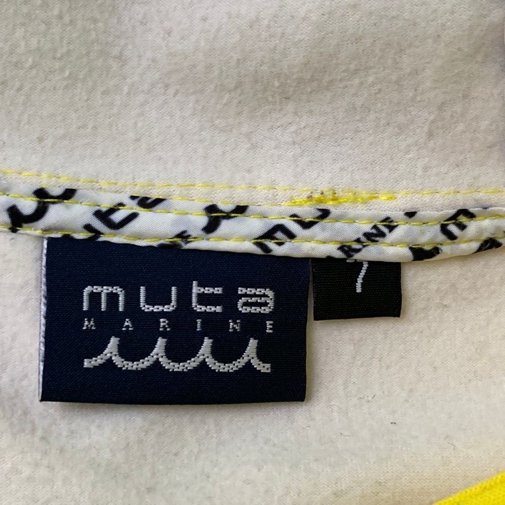 サイズ：7 MUTA MARINE ムータマリン  パーカー  イエロー系 [240101476329] ゴルフウェア メンズ ストスト サイズ：7 MUTA MARINE ムータマリン パーカー イエロー系
