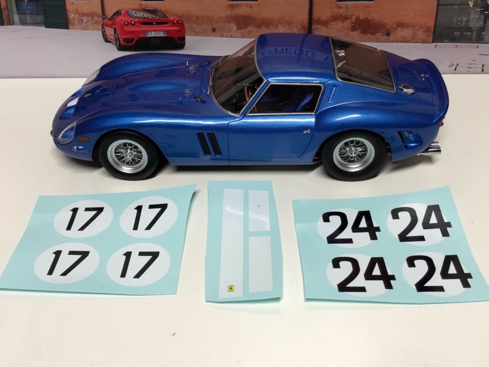 kk scale 1/18 Ferrari 250 GTO Blue フェラーリ - メルカリ