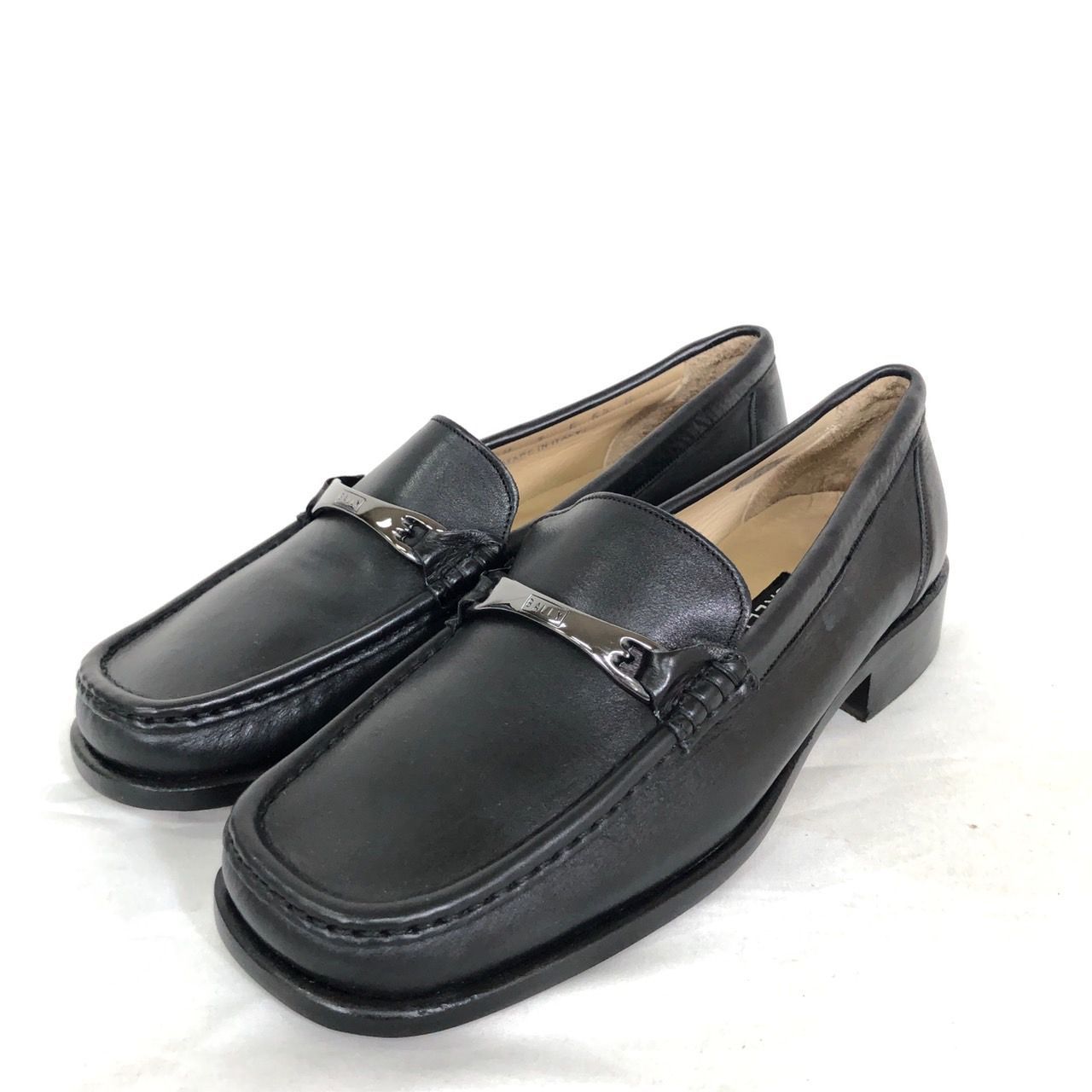 BALLY バリー ローファー レザーシューズ レディース ブラック 22.5cm 