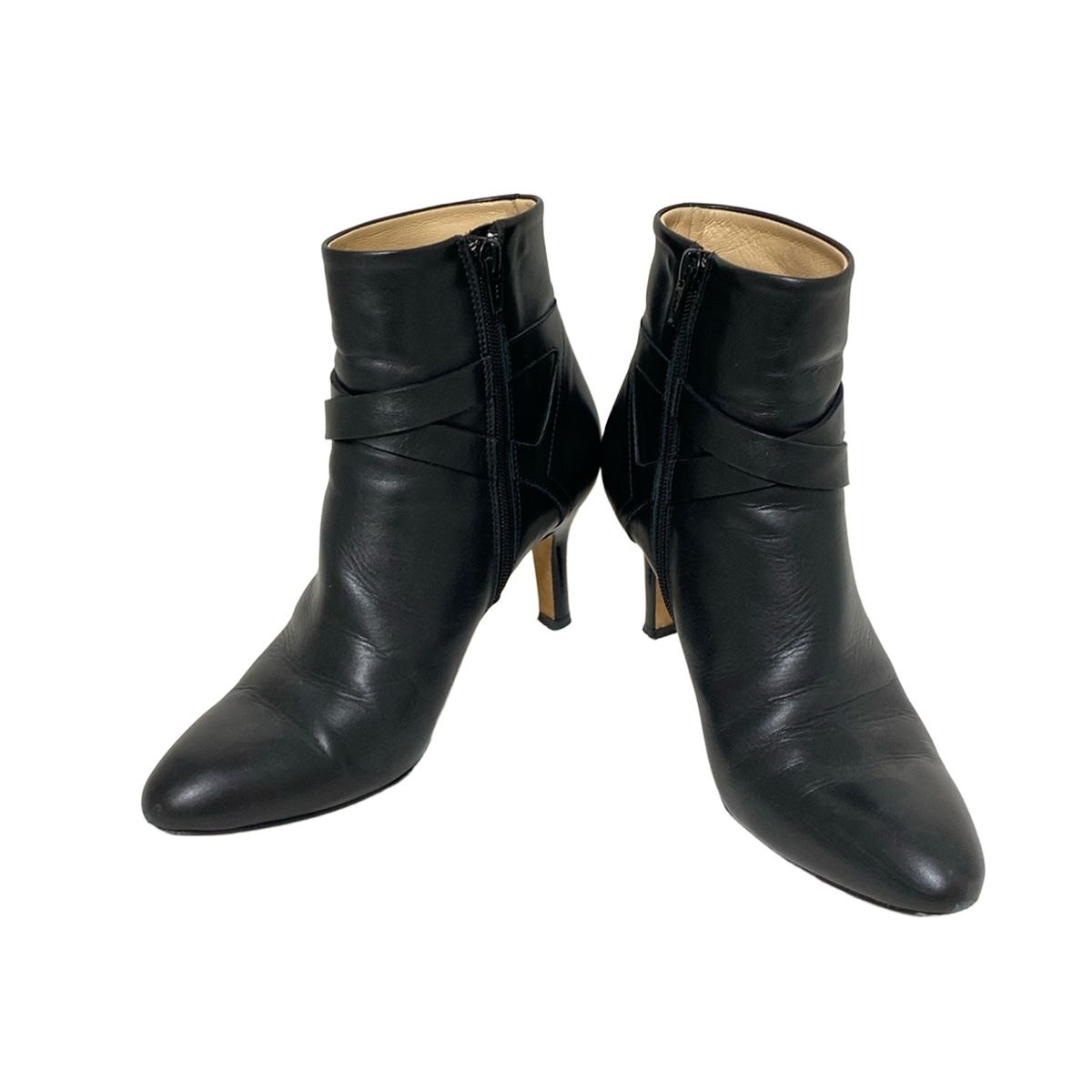 PELLICO ペリーコ ショートブーツ 36 1|2 レディース - 黒 レザー