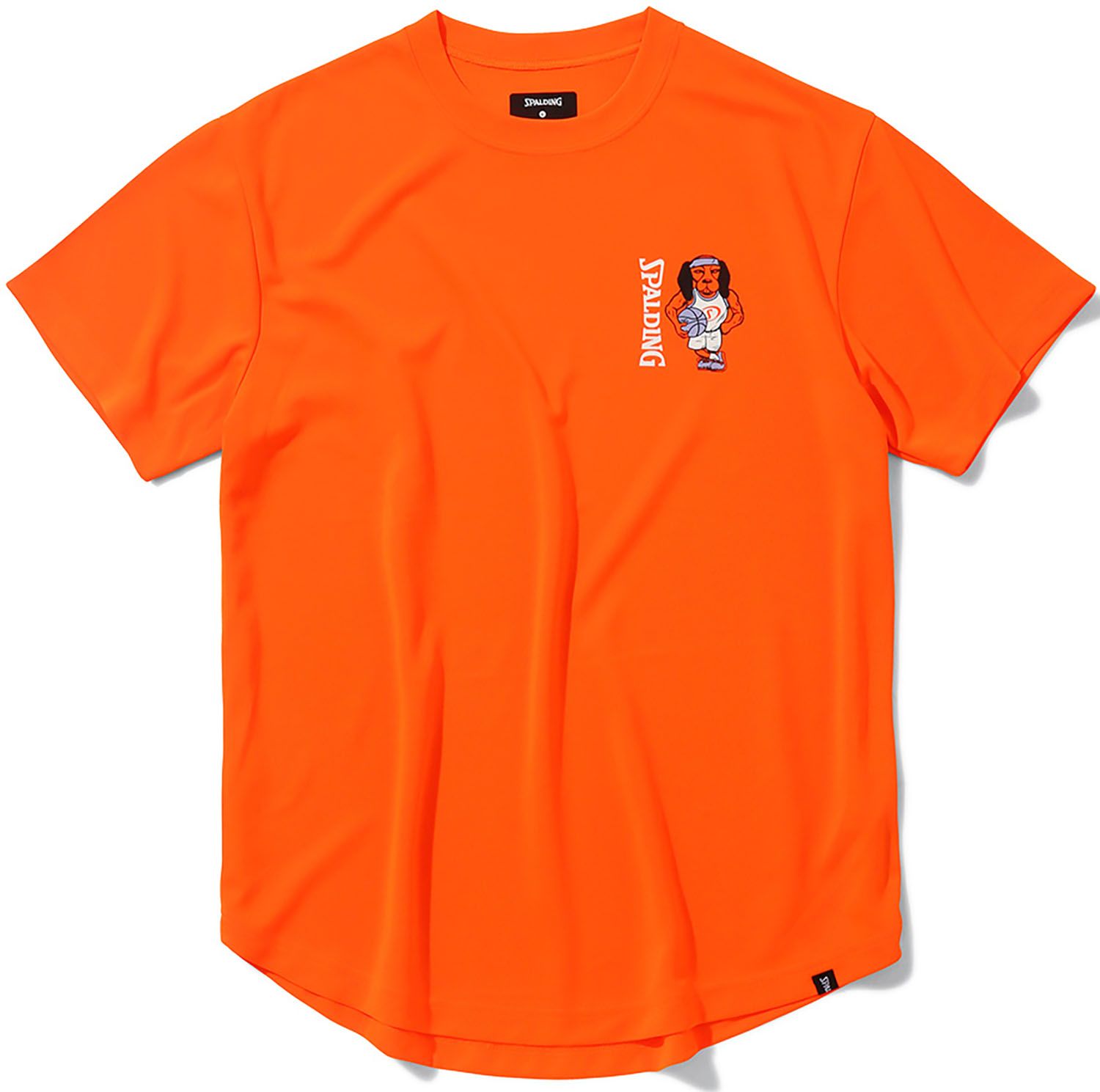 SPALDING バスケットボール Tシャツ L オレンジ　ONE PIECE SPALDING バスケットボール Tシャツ L オレンジ ONE PIECE