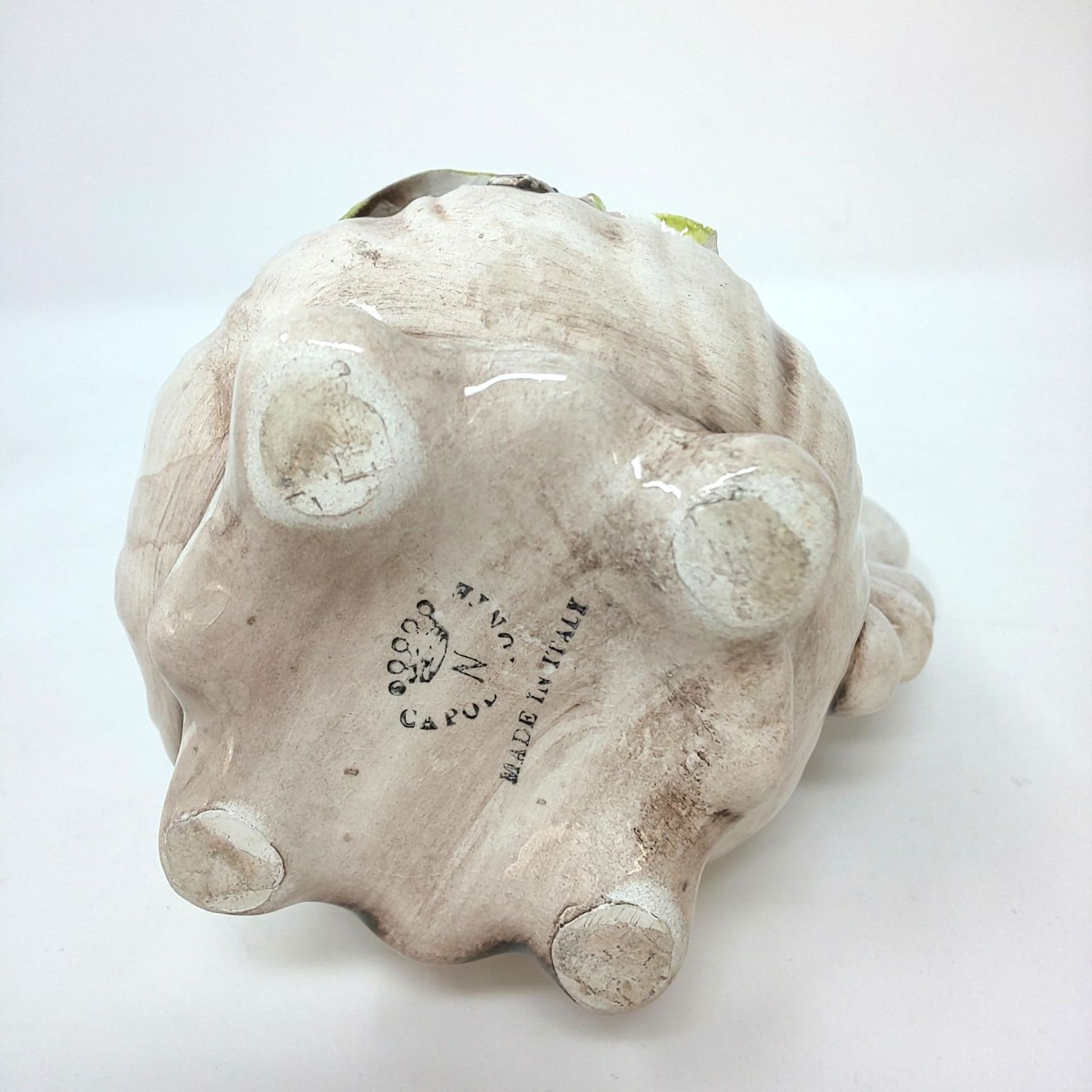 464A-06 カポディモンテ 陶器 花瓶 フラワーベース CAPODIMONTE