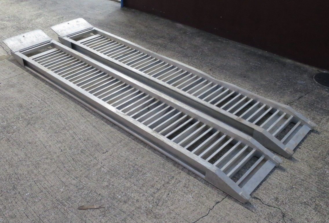 愛知発 直接引取 2本セット◆昭和 ブリッジ アルミブリッジ SBAG 3.0ton 3ton 長さ 300cm 内巾 40cm バイク 農機 等◆