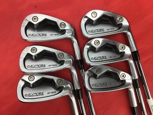 中古】 エポンゴルフ株式会社 EPON AF-505 6S アイアンセット IR NS