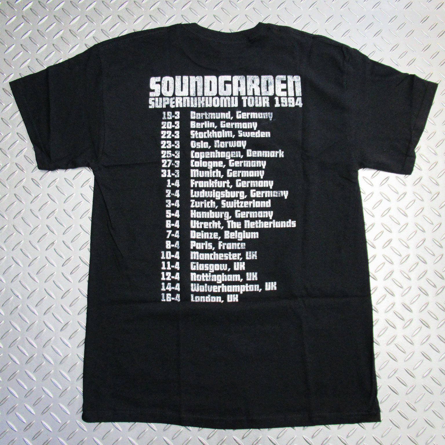 オフィシャル バンドTシャツ サウンドガーデン SOUNDGARDEN 
