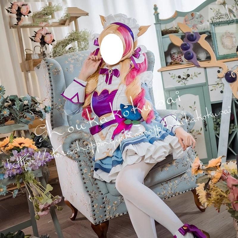リーグ オブ レジェンド カフェキューティーズ グウェン Gwen League of Legends コスプレ衣装 cos靴 cosplay 変装 仮装 撮影 祭り