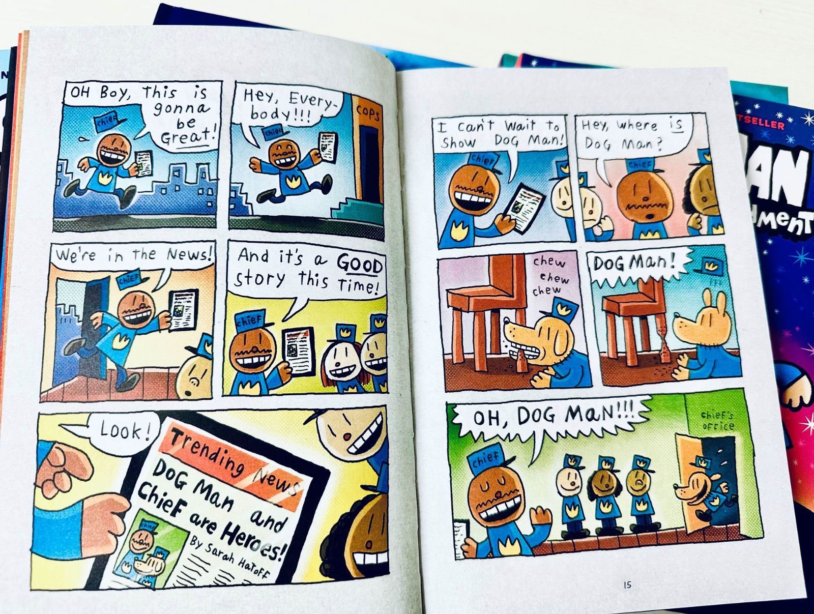 Dogman英語漫画9冊セット　ドッグマン　洋書 DogMan ドッグマン 14巻セット 英語漫画 デイヴ・ピルキー 子供