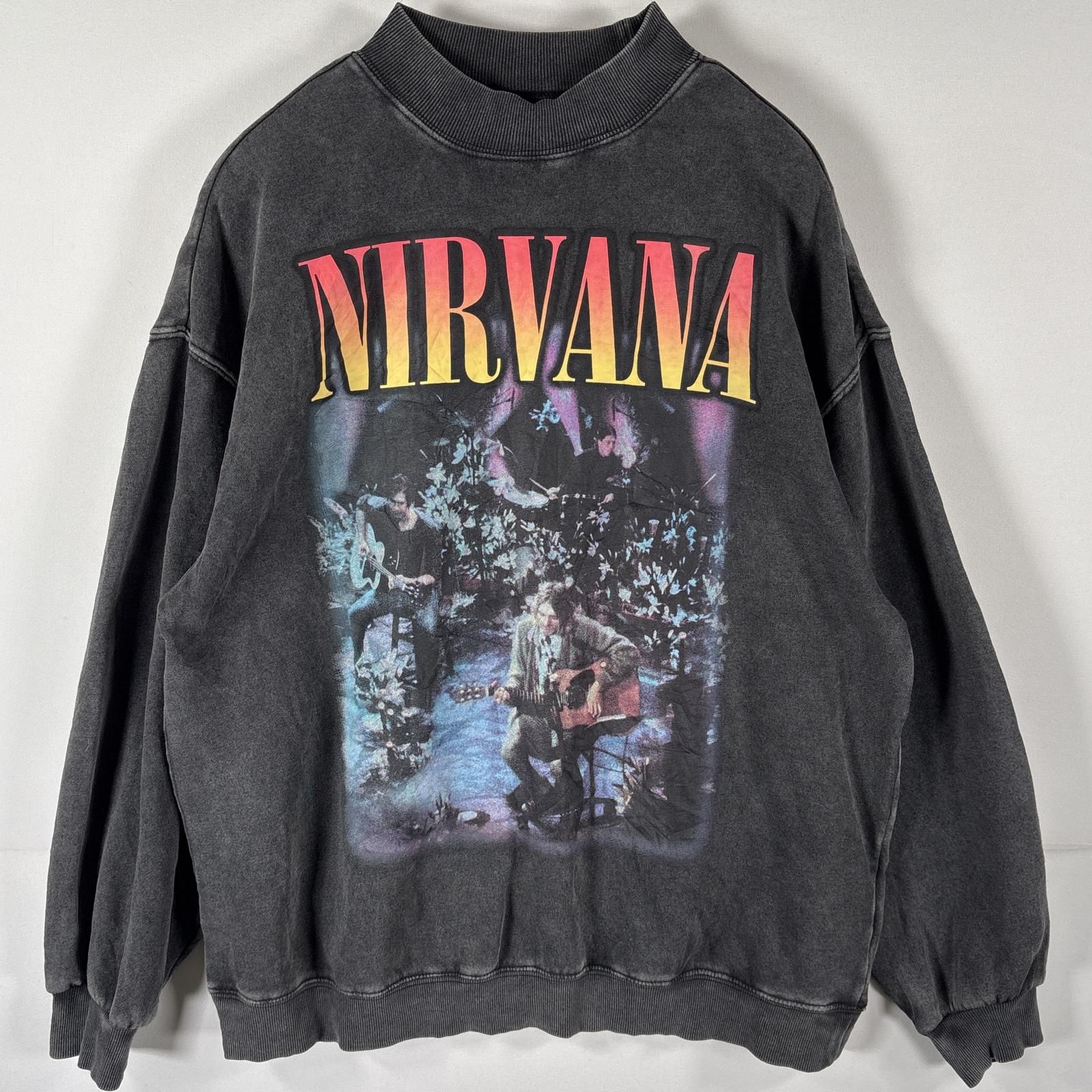 古着 エイチアンドエム H&M スウェット ニルヴァーナ NIRVANA 