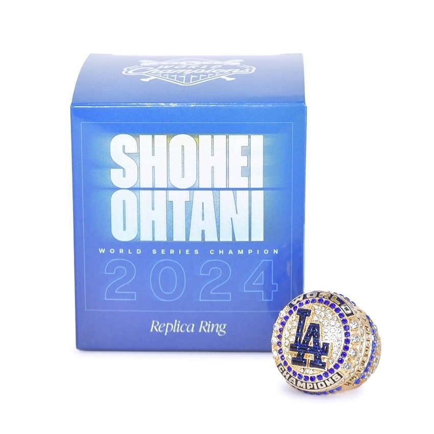 球場配布限定】大谷翔平 リング レプリカ ワールドシリーズ優勝記念