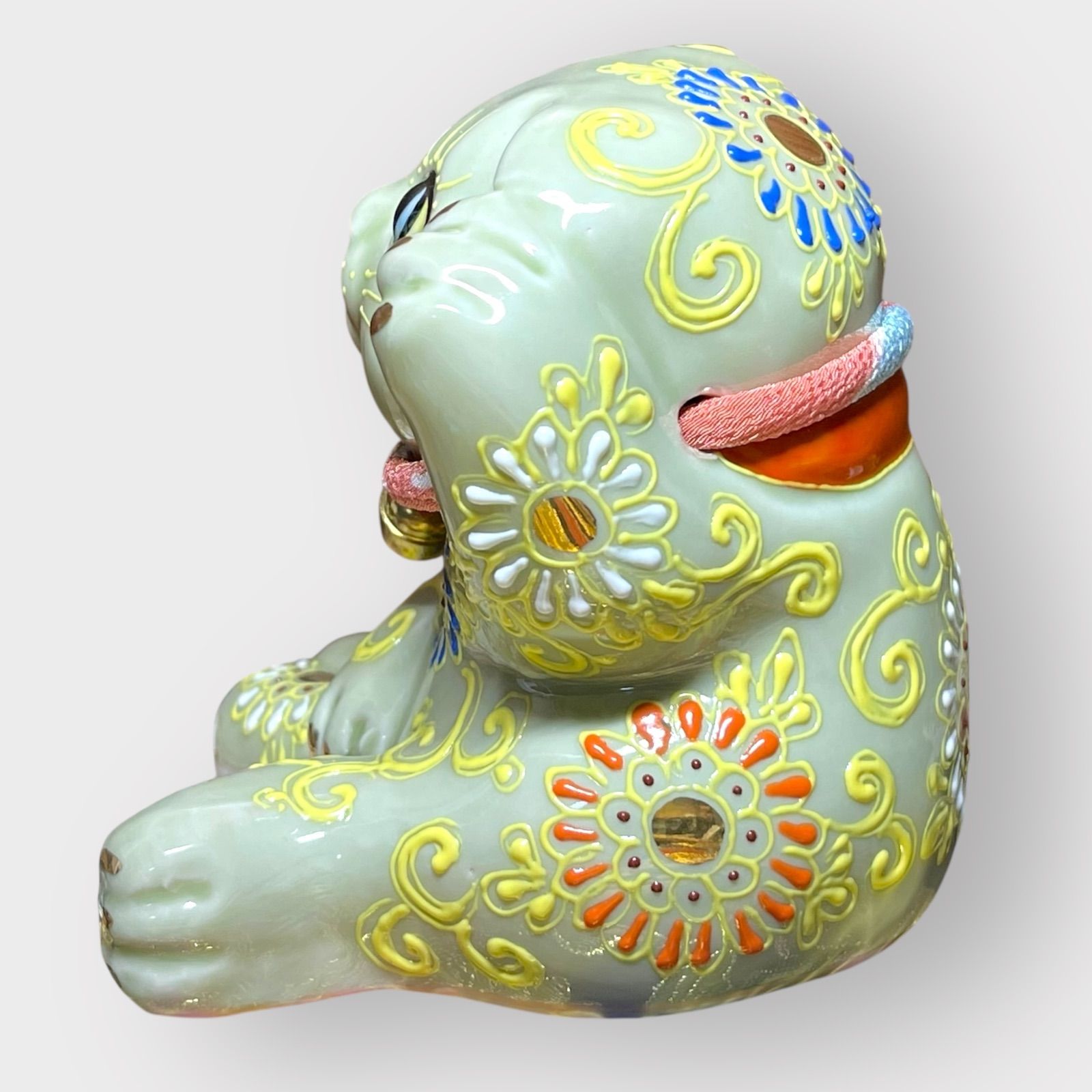 アウトレット 【九谷焼】【健康 平穏】招き猫 スコティッシュ 仔猫