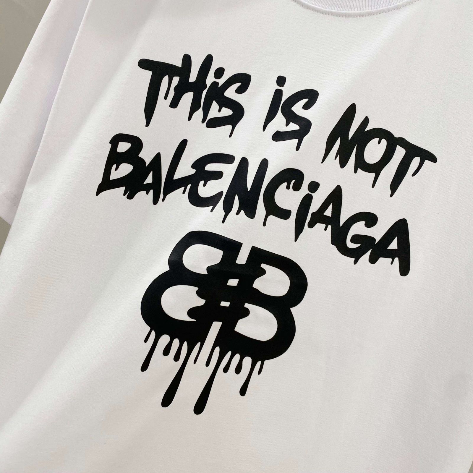 今日特価】Balenciaga バレンシアガ 25SS ロゴプリント T シャツ