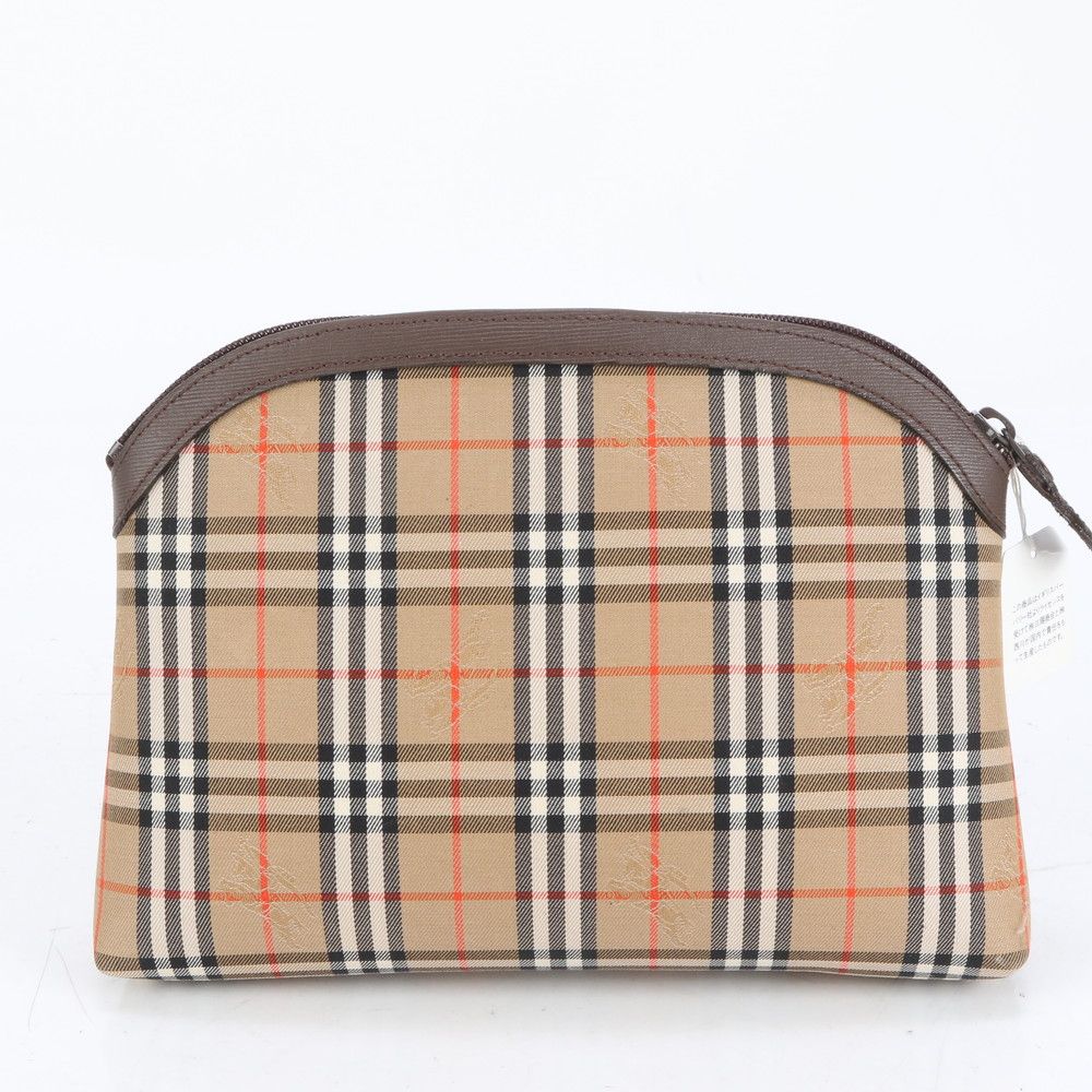 バーバリー　ポーチ　ノバチェック　シャドーホース　メイクポーチ　ベージュ 楽天市場】【バッグ】BURBERRY バーバリー ノバチェック ポーチ