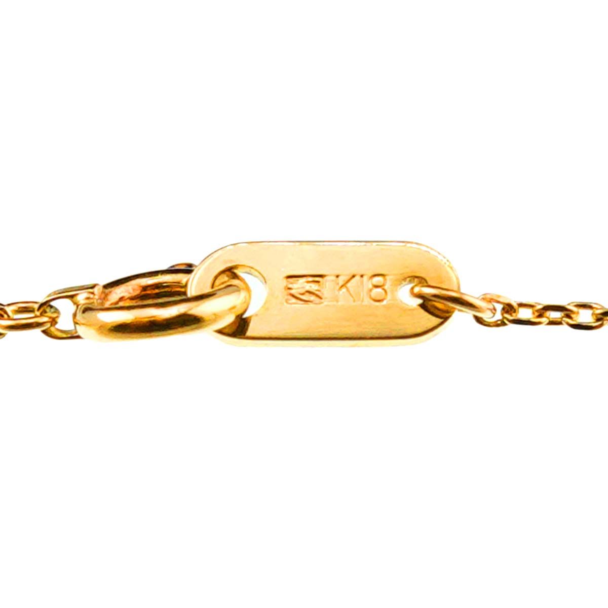 ニナリッチ NINA RICCI アコヤ真珠 5.4mm ネックレス 40cm K18 ニナリッチ NINA RICCI アコヤ真珠 5.4mm ネックレス 40cm K18
