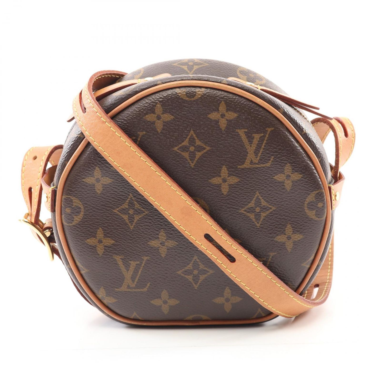 ルイ ヴィトン LOUIS VUITTON ショルダーバッグ ボワット シャポー スープルPM モノグラム M45578 PVCコーティングキャンバス レザー ボワット シャポー スープルPM レディース Used A