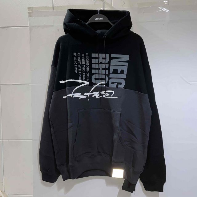 22aw NEIGHBORHOOD FUTURA パーカー　スウェット　XL NEIGHBORHOOD 22aw FUTURA HOMESORAY HOODED Lサイズ ネイバーフッド