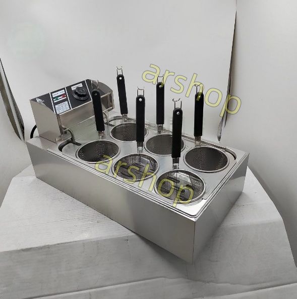 送料無料】卓上 電気 4デボゆで麺機 業務用 家庭用 100V 業務用/新品