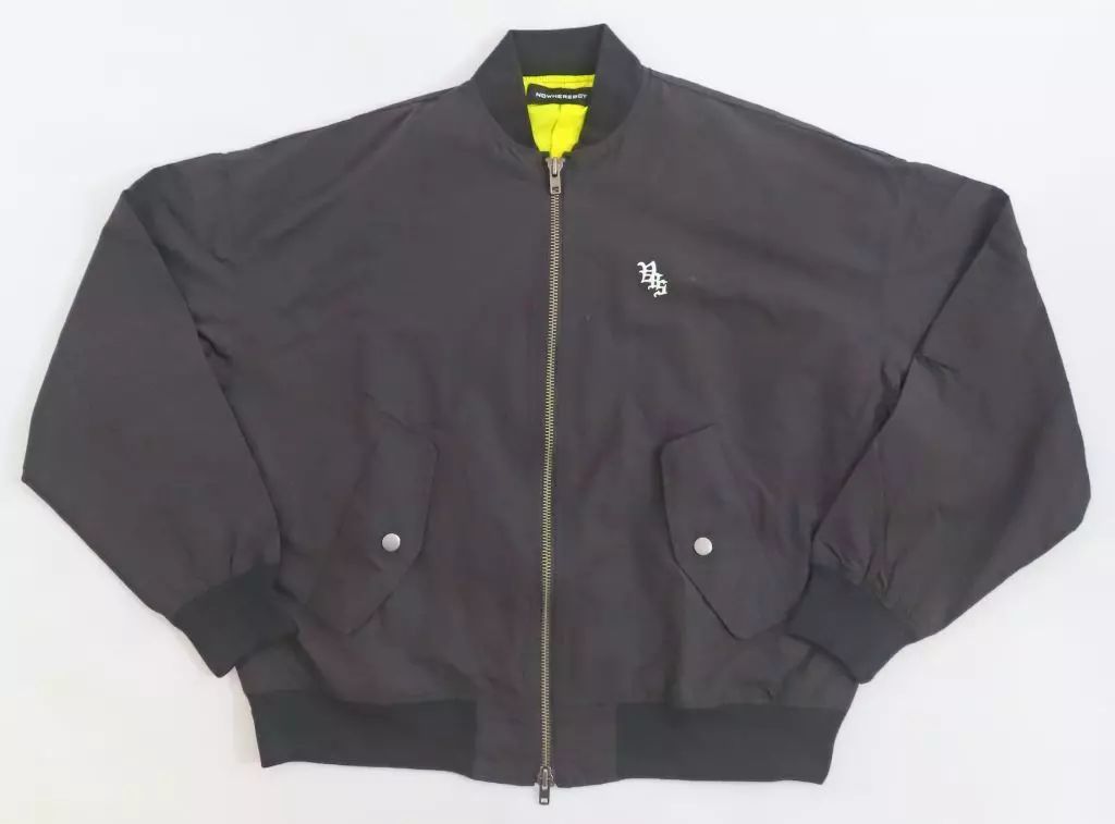 中古】アウターウェア 鏡音レン Vivid BAD SQUAD×NOWHEREBOY MA-1 
