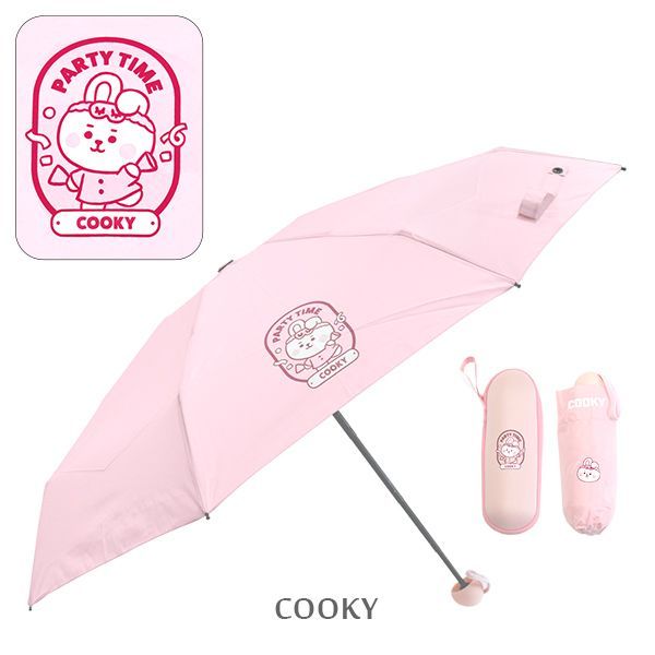 全7色コンプリートセット BT21 折りたたみ傘 キャラクター 収納袋