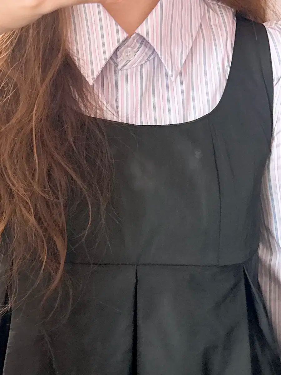 Sinoon フリルワンピース SINOON(シヌーン) フリル ワンピース 黒 NEW] シヌーン☆Puff Sleeve