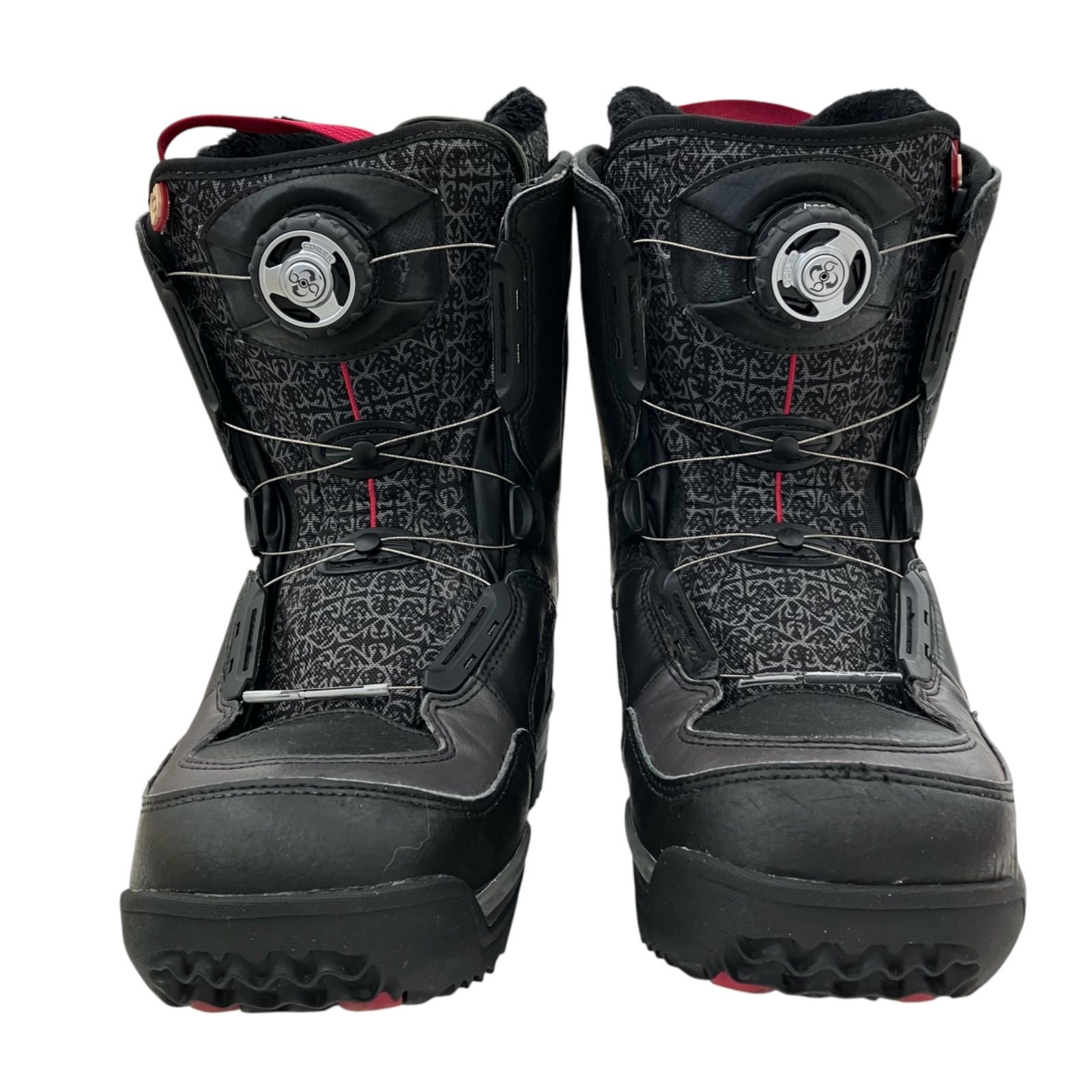 186001 SALOMON サロモン スノーボードブーツ boa ブラック/ピンク 24cm