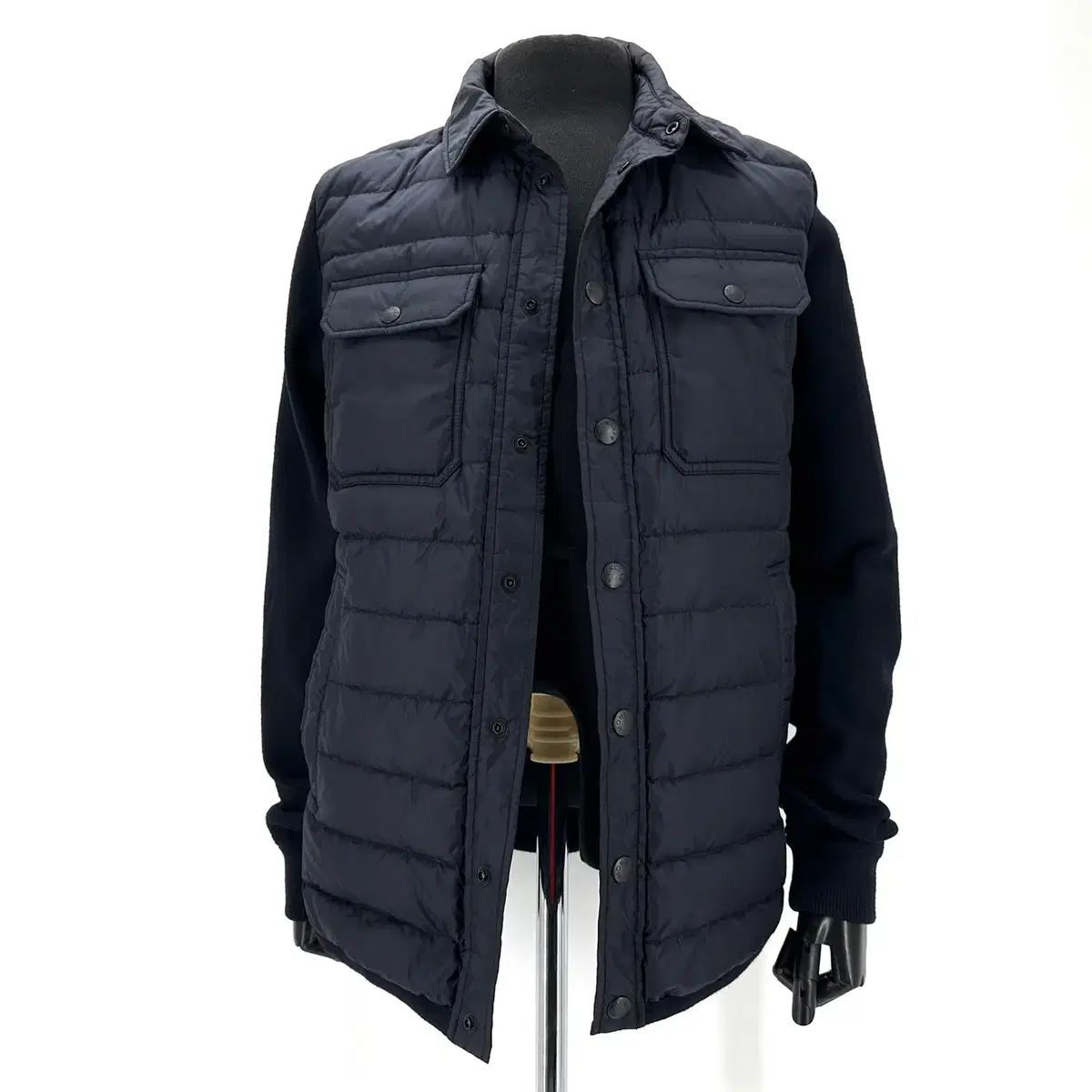 モンクレール ニットダウンジャケット ネイビー ボタン付き 楽天市場】モンクレール MONCLER ニットダウンジャケット ダウン