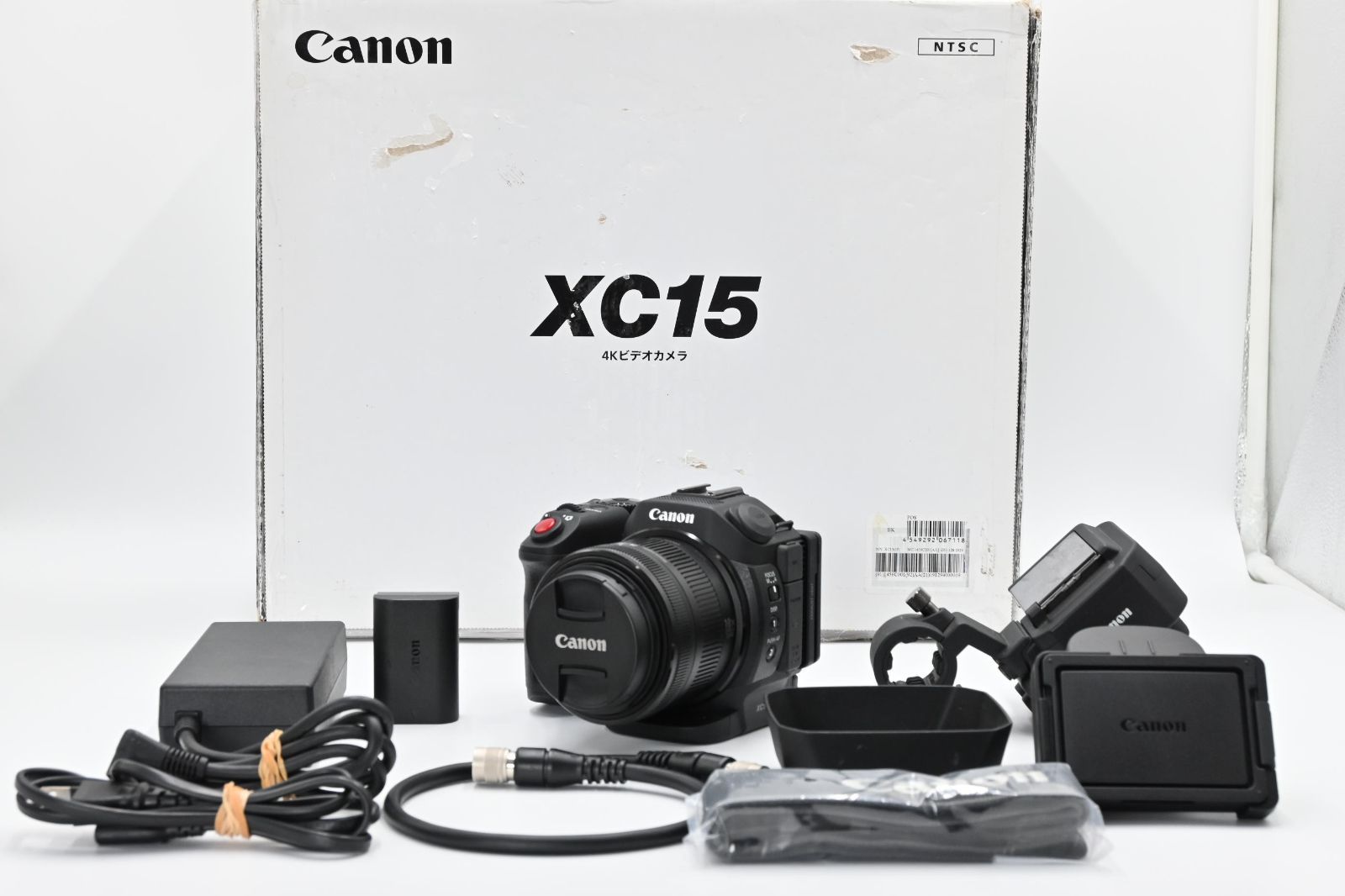 並品】Canon XC15 4K UHD プロフェッショナルビデオカメラ #403