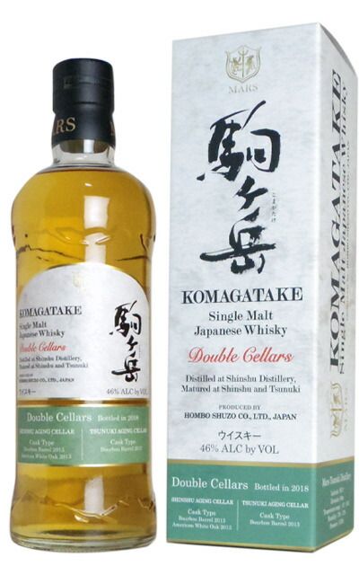 マルスウイスキー シングルモルト駒ヶ岳 ダブルセラーズ Bottled in